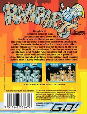 Ramparts (UK) (1987) box cover back